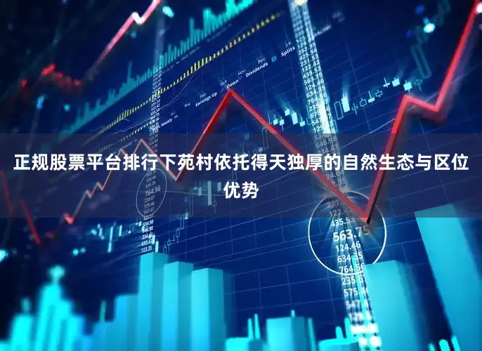 正规股票平台排行下苑村依托得天独厚的自然生态与区位优势